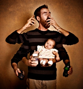 tired-dad-multitasking